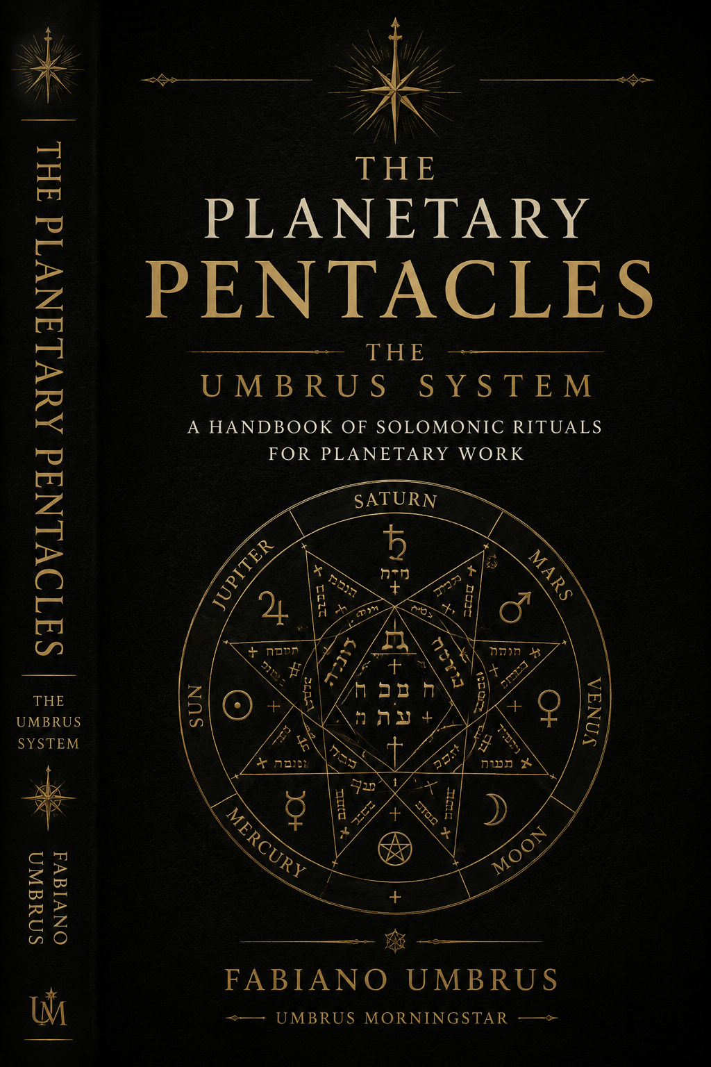 The Planetary Pentacles by Fabiano Umbrus book cover
